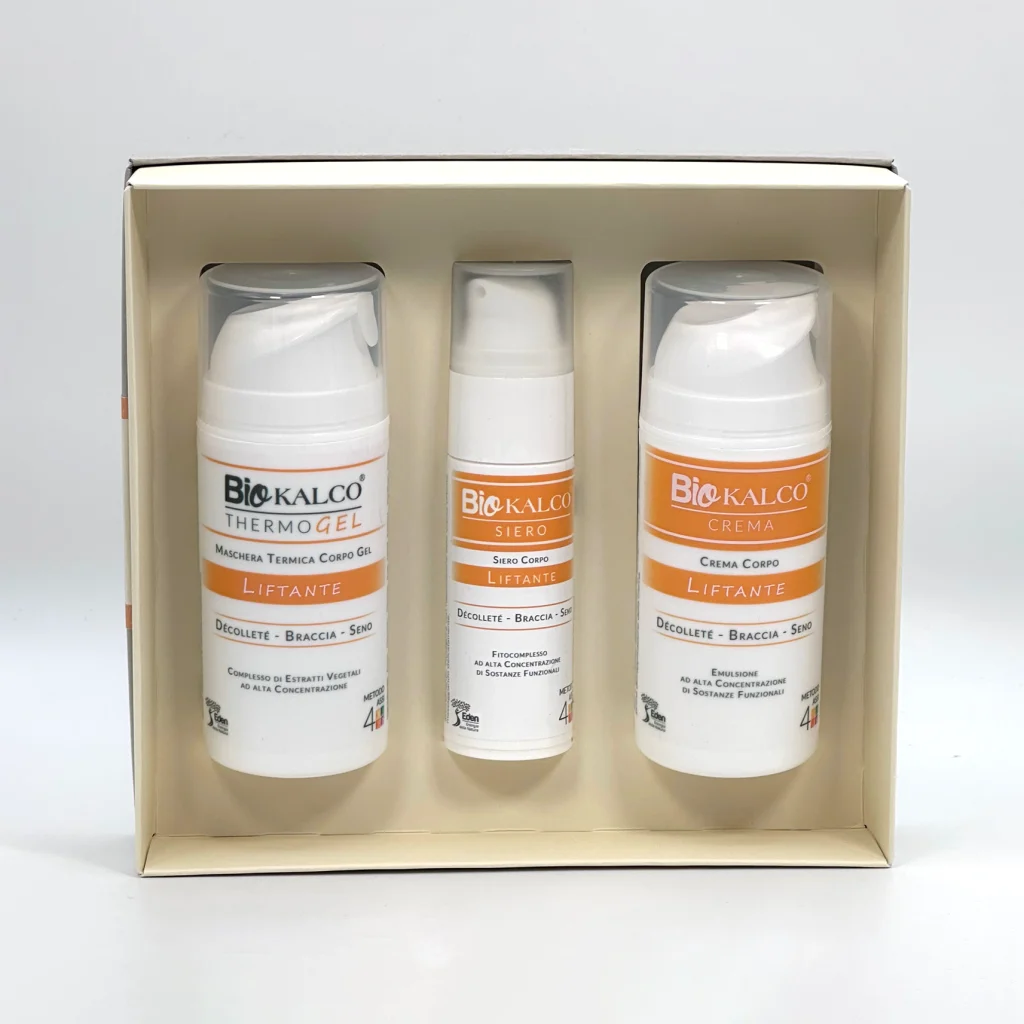 <b>Kit Biokalco Thermogel </b><br><span>Liftante Braccia Collo Decollete' Seno</span>