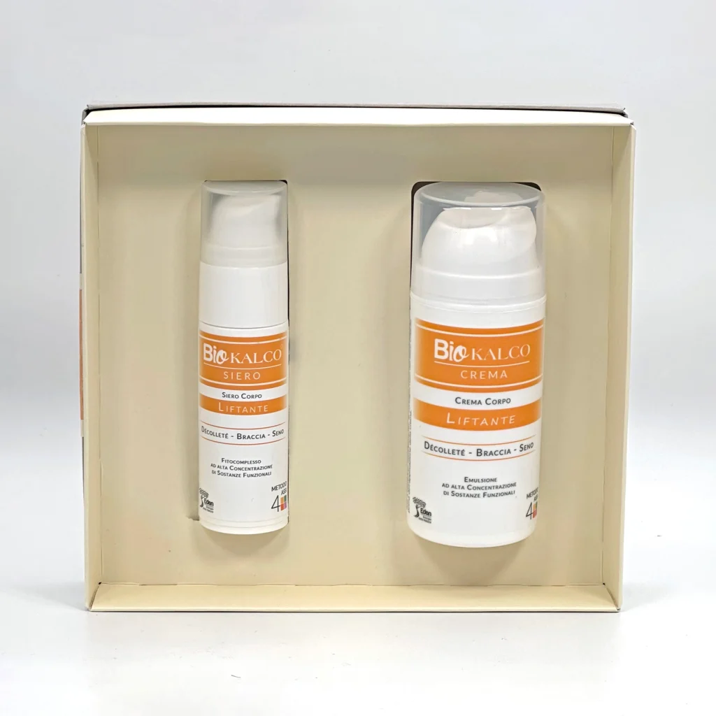 <b>Kit Biokalco Liftante </b><br><span>Braccia Collo Decollete' Seno</span>